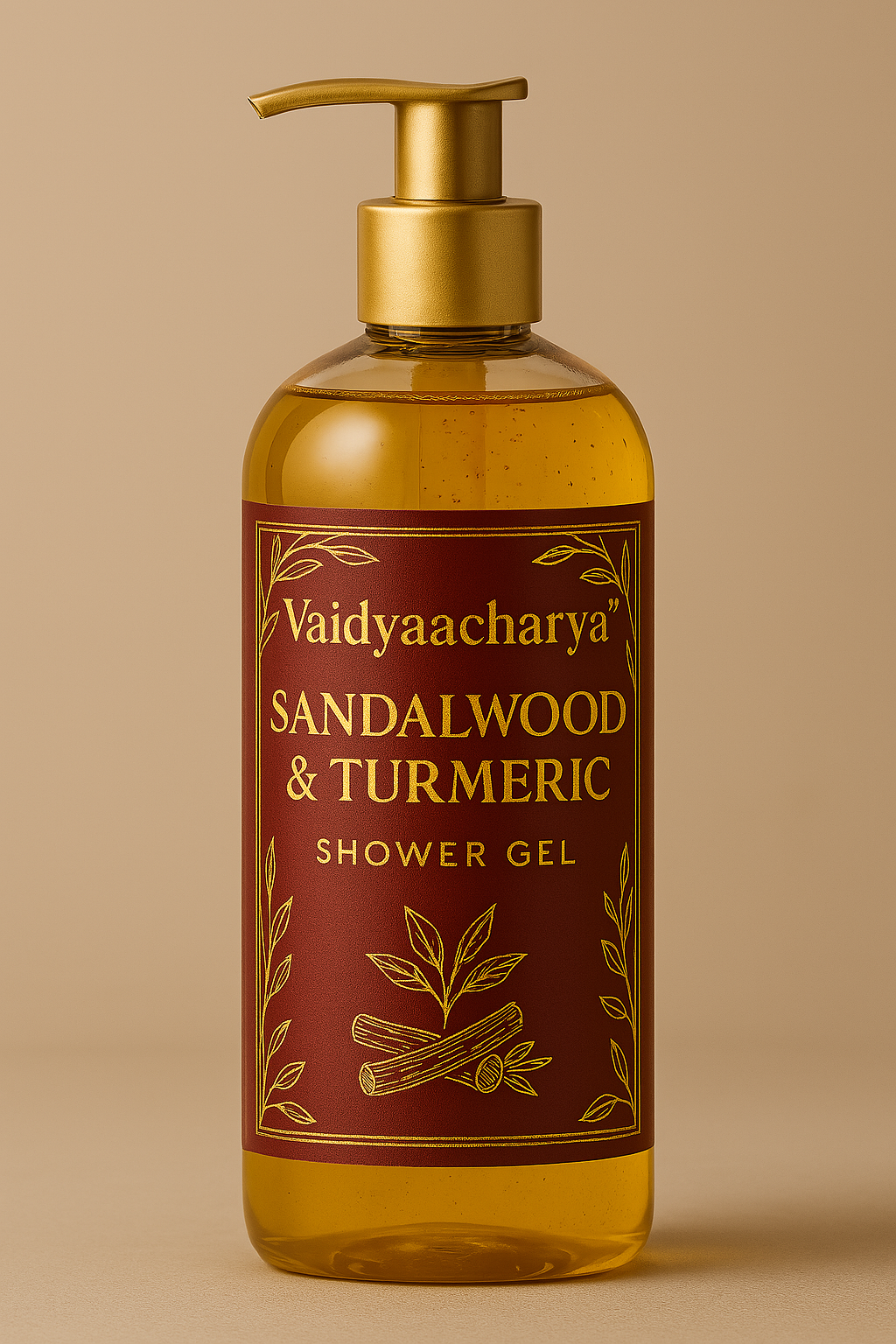 Sandalwood & Turmeric Shower Gel