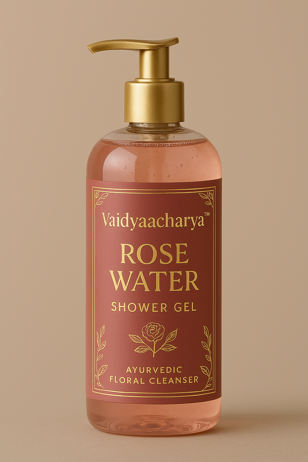 Rose Water Shower Gel